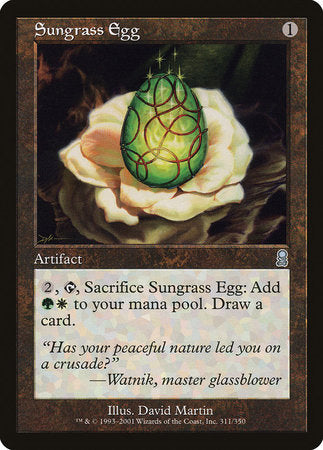 Sungrass Egg [Odyssey] | Magic Magpie