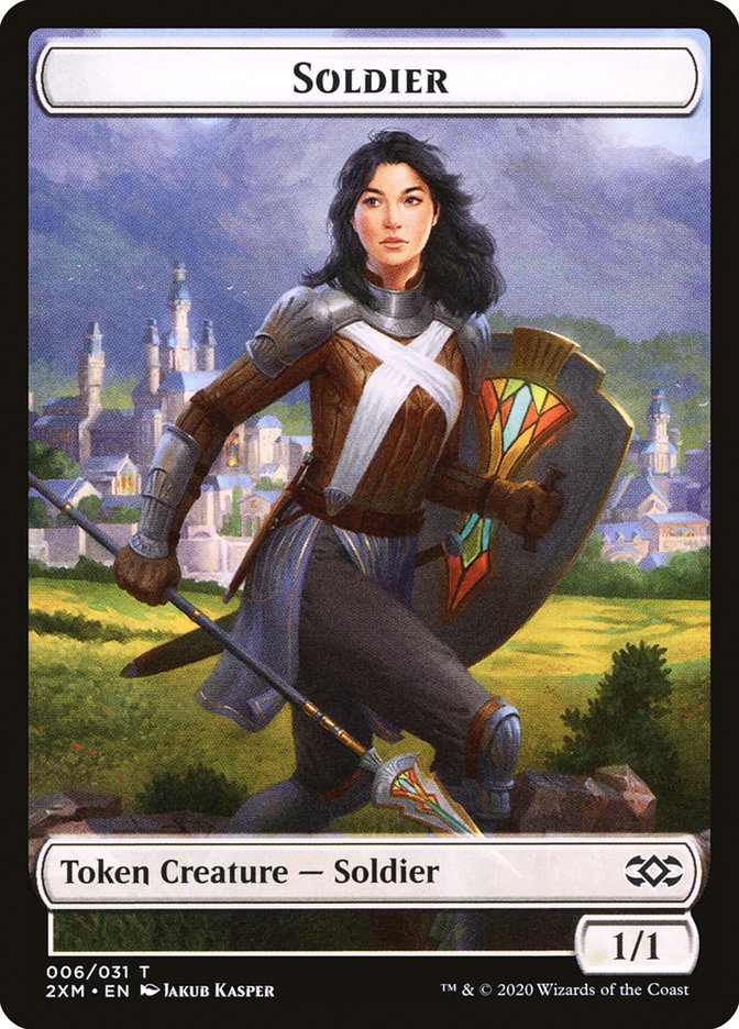 Soldier Token [Double Masters] | Magic Magpie