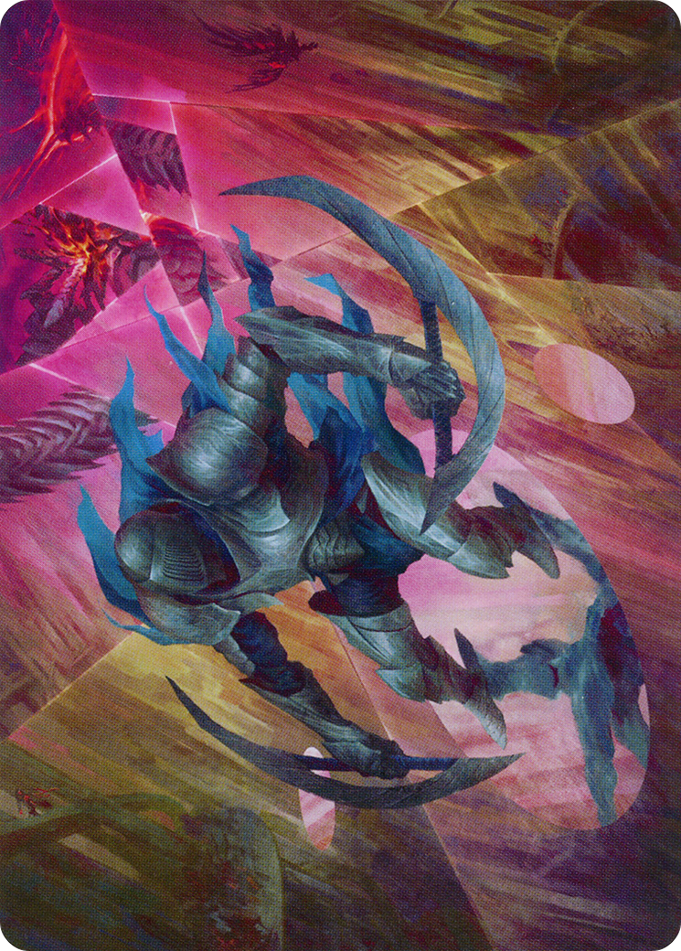 Xerex Strobe-Knight Art Card [March of the Machine Art Series] | Magic Magpie