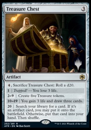 Treasure Chest (Promo Pack) [Dungeons & Dragons: Adventures in the Forgotten Realms Promos] | Magic Magpie