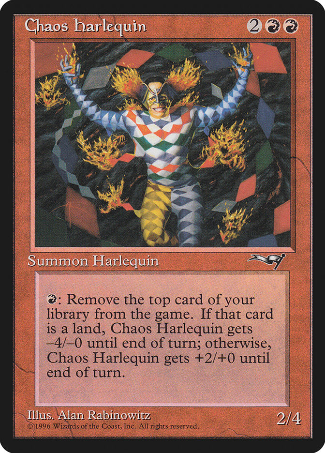 Chaos Harlequin [Alliances] | Magic Magpie