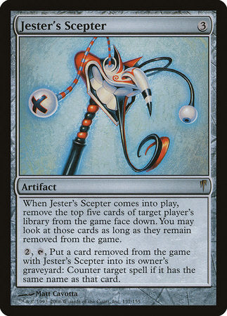 Jester's Scepter [Coldsnap] | Magic Magpie