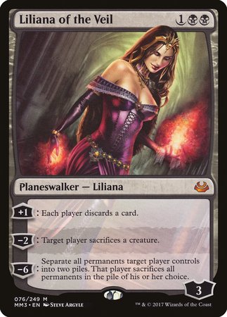 Liliana of the Veil [Modern Masters 2017] | Magic Magpie