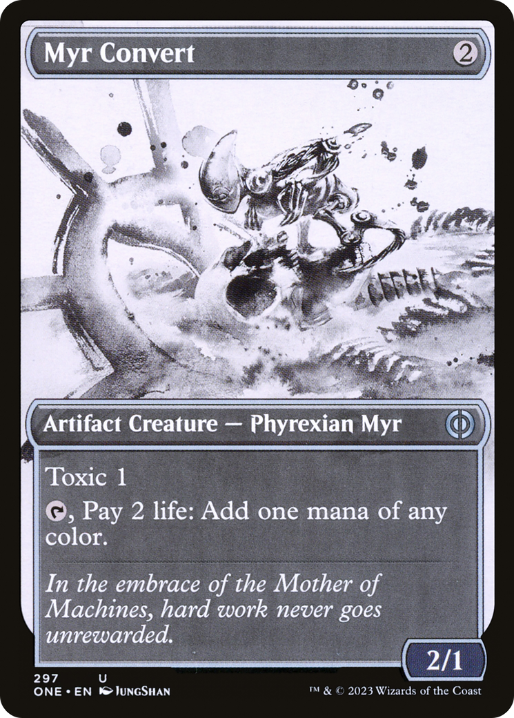Myr Convert (Showcase Ichor) [Phyrexia: All Will Be One] | Magic Magpie