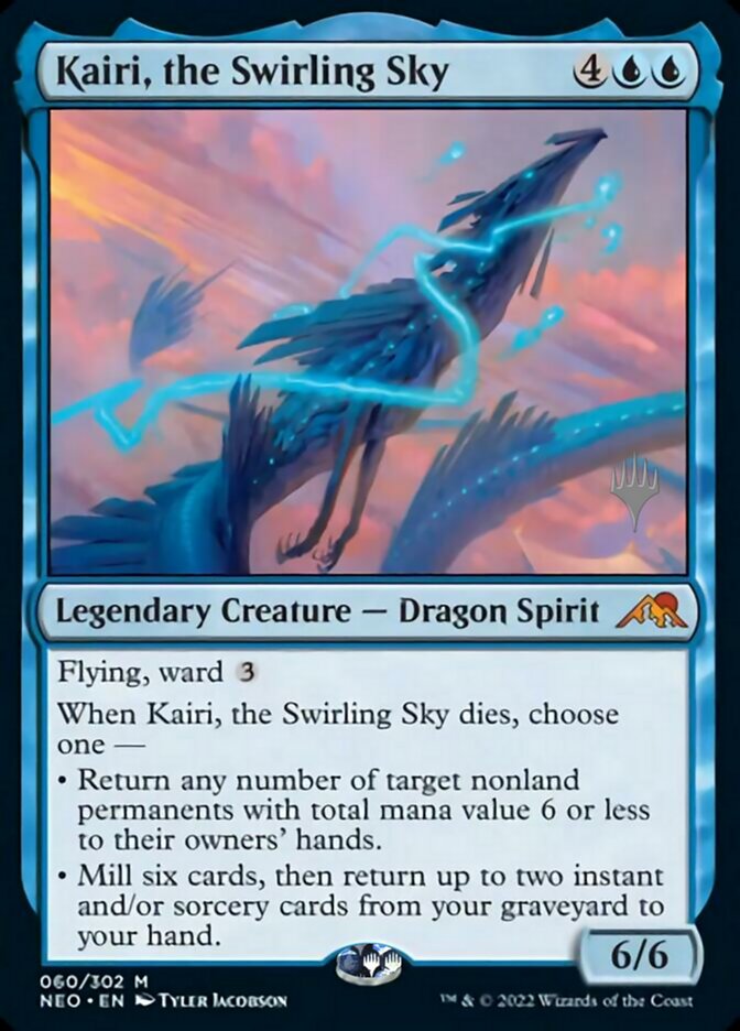 Kairi, the Swirling Sky (Promo Pack) [Kamigawa: Neon Dynasty Promos] | Magic Magpie