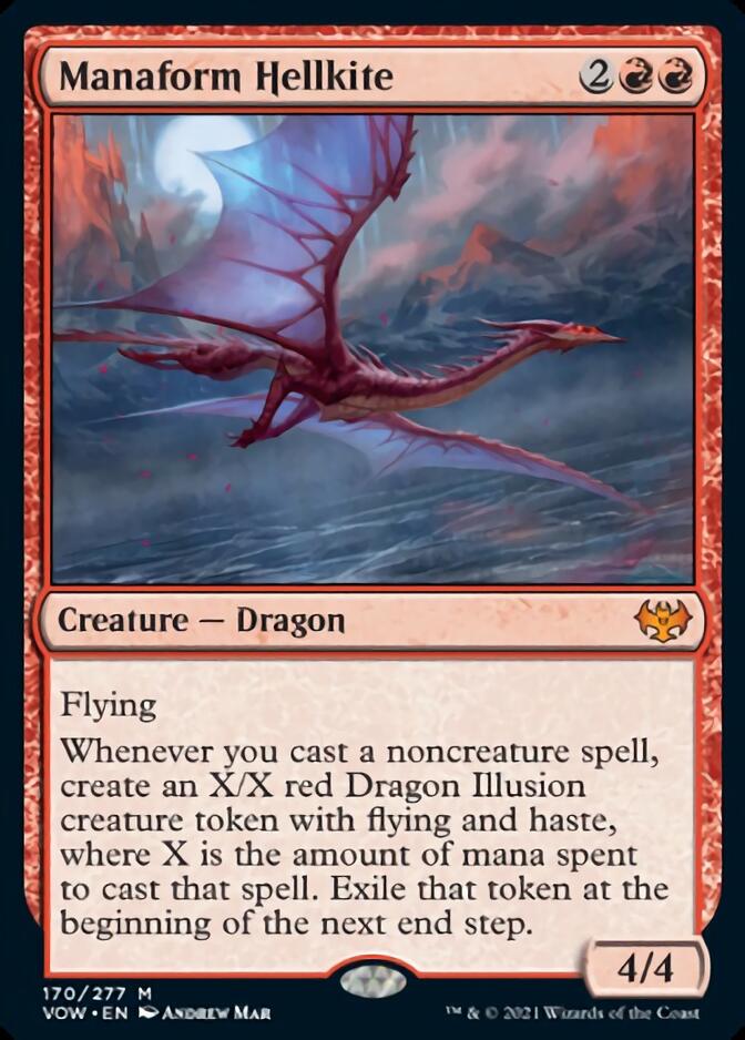 Manaform Hellkite [Innistrad: Crimson Vow] | Magic Magpie