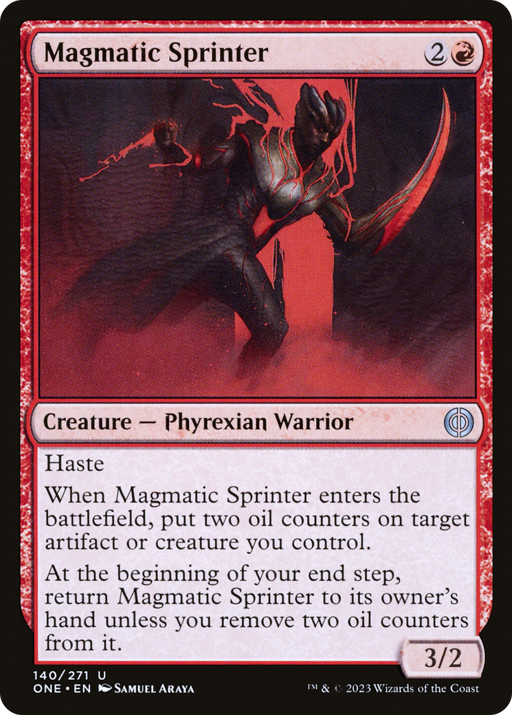 Magmatic Sprinter [Phyrexia: All Will Be One] | Magic Magpie