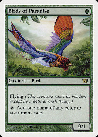 Birds of Paradise [Eighth Edition] | Magic Magpie