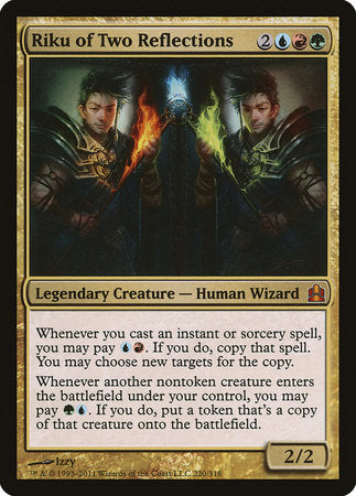 Riku of Two Reflections [Commander 2011] | Magic Magpie