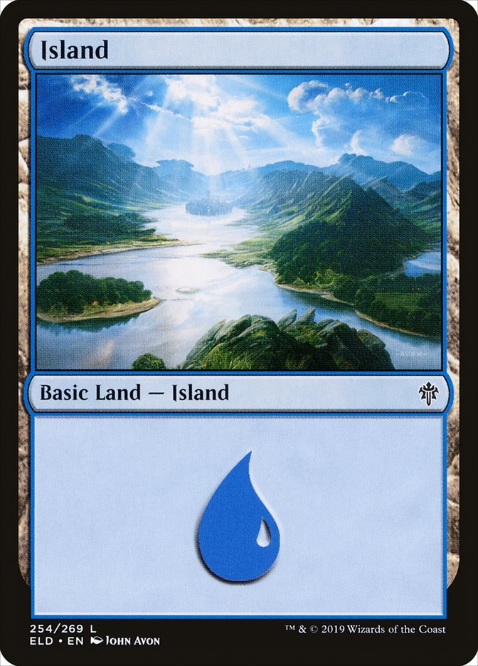 Island [Throne of Eldraine] | Magic Magpie