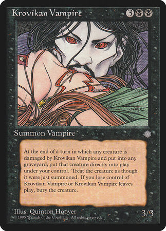 Krovikan Vampire [Ice Age] | Magic Magpie