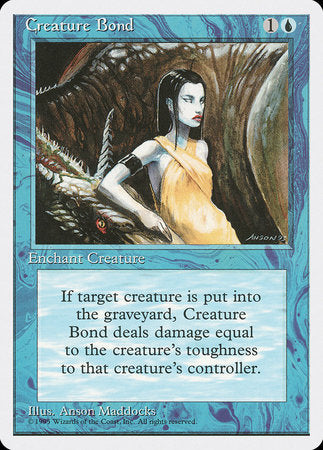 Creature Bond [Fourth Edition] | Magic Magpie