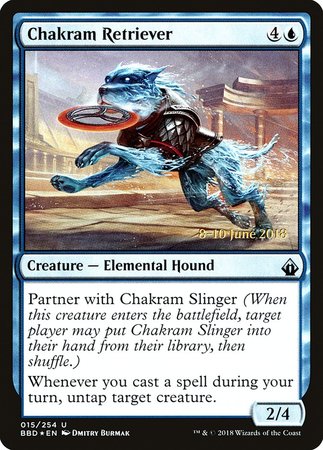 Chakram Retriever [Battlebond Promos] | Magic Magpie