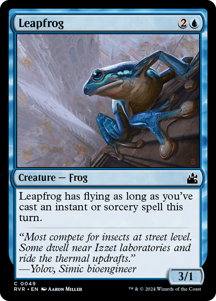 Leapfrog [Ravnica Remastered] | Magic Magpie