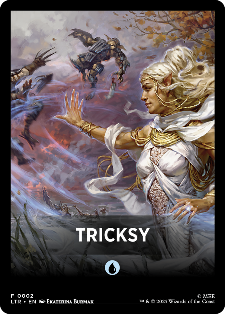 Tricksy Theme Card [The Lord of the Rings: Tales of Middle-Earth Tokens] | Magic Magpie