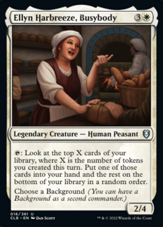 Ellyn Harbreeze, Busybody [Commander Legends: Battle for Baldur's Gate] | Magic Magpie