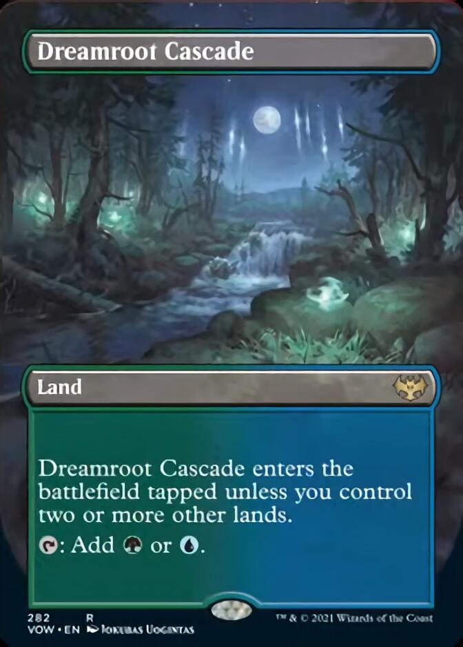 Dreamroot Cascade (Borderless) [Innistrad: Crimson Vow] | Magic Magpie