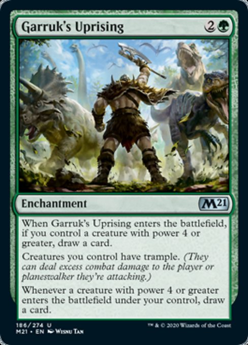 Garruk's Uprising [Core Set 2021] | Magic Magpie