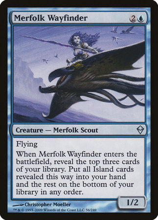 Merfolk Wayfinder [Zendikar] | Magic Magpie