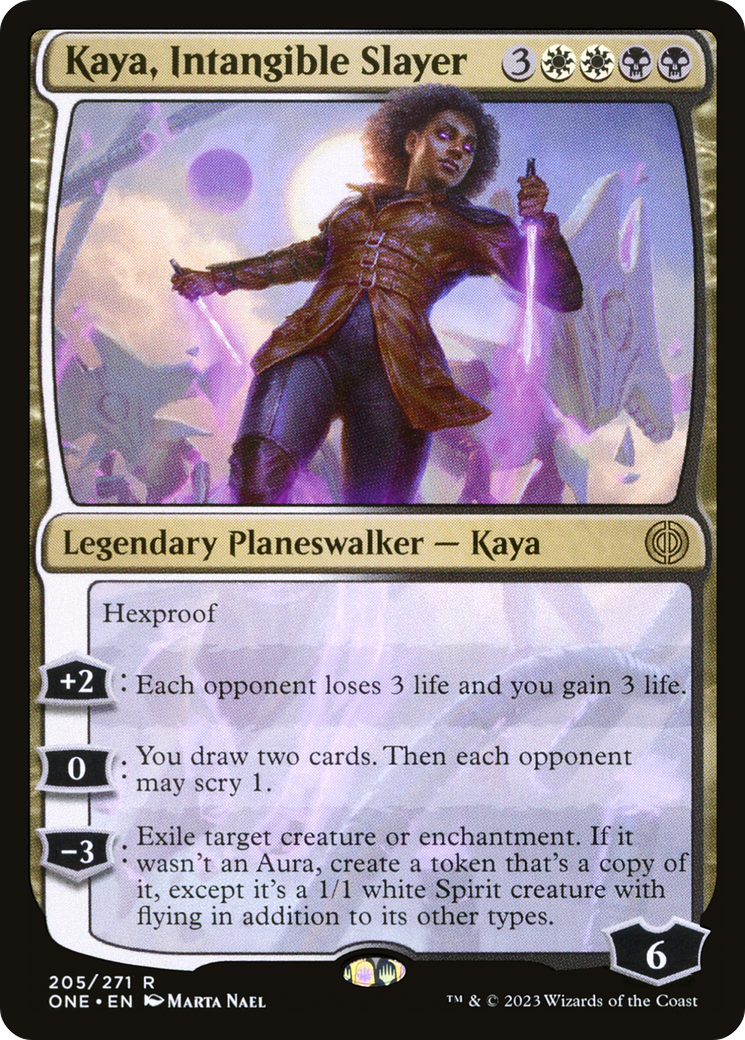 Kaya, Intangible Slayer [Phyrexia: All Will Be One] | Magic Magpie