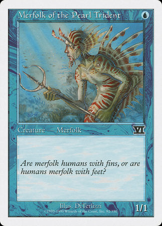 Merfolk of the Pearl Trident [Classic Sixth Edition] | Magic Magpie