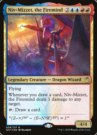 Niv-Mizzet, the Firemind [GRN Guild Kit] | Magic Magpie