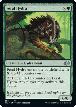 Feral Hydra [Jumpstart 2022] | Magic Magpie