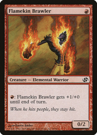 Flamekin Brawler [Duel Decks: Jace vs. Chandra] | Magic Magpie