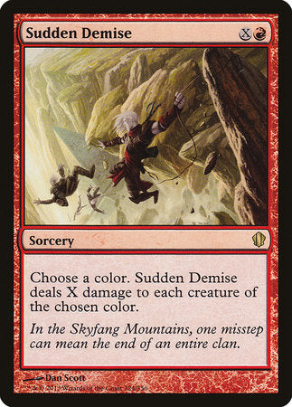 Sudden Demise [Commander 2013] | Magic Magpie