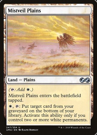 Mistveil Plains [Ultimate Masters] | Magic Magpie