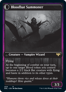 Voldaren Bloodcaster // Bloodbat Summoner [Innistrad: Double Feature] | Magic Magpie