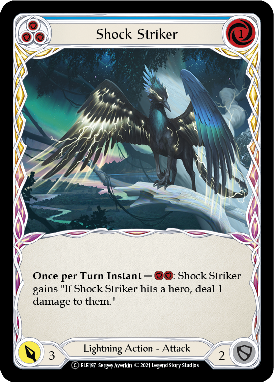 Shock Striker (Blue) [U-ELE197] Unlimited Normal | Magic Magpie