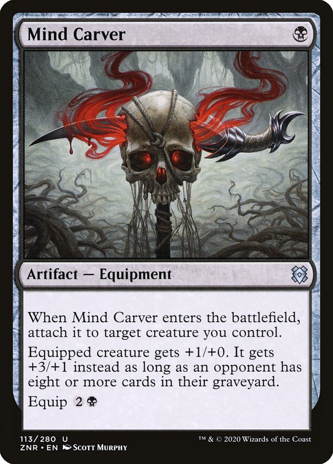 Mind Carver [Zendikar Rising] | Magic Magpie