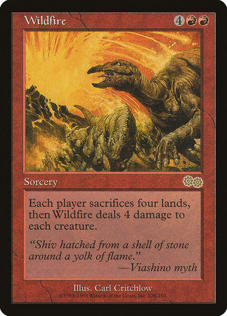 Wildfire [Urza's Saga] | Magic Magpie