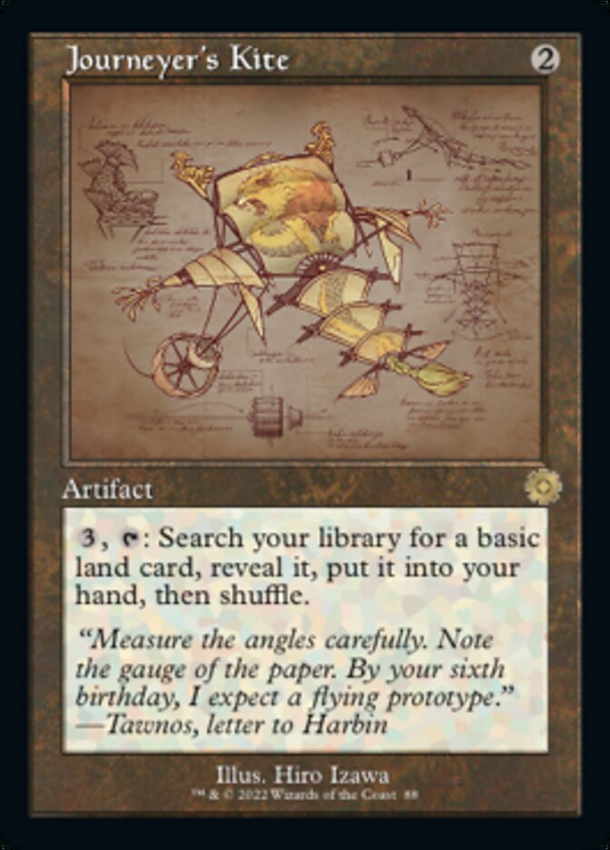 Journeyer's Kite (Retro Schematic) [The Brothers' War Retro Artifacts] | Magic Magpie