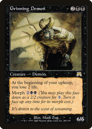 Grinning Demon [Onslaught] | Magic Magpie