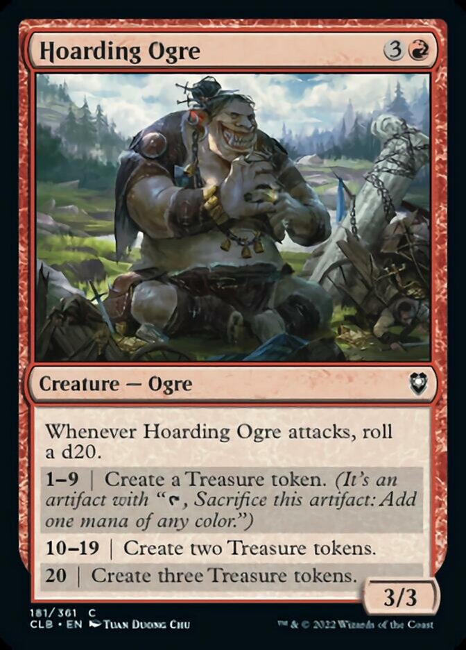 Hoarding Ogre [Commander Legends: Battle for Baldur's Gate] | Magic Magpie