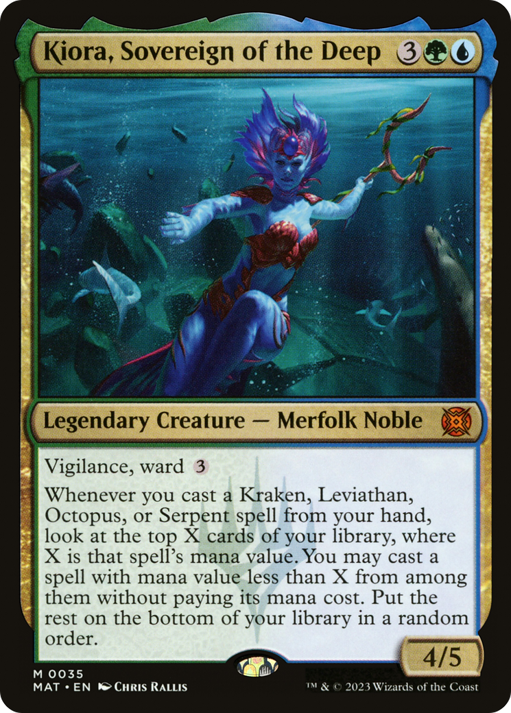 Kiora, Sovereign of the Deep [March of the Machine: The Aftermath] | Magic Magpie