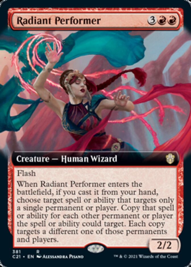 Radiant Performer (Extended) [Commander 2021] | Magic Magpie