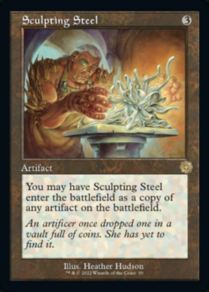 Sculpting Steel (Retro) [The Brothers' War Retro Artifacts] | Magic Magpie