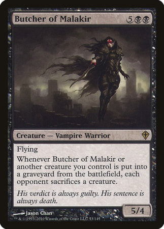 Butcher of Malakir [Worldwake] | Magic Magpie