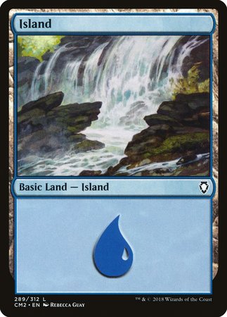 Island (289) [Commander Anthology Volume II] | Magic Magpie