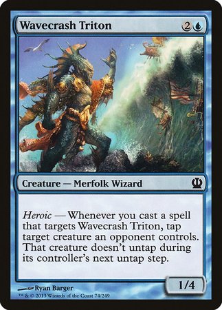 Wavecrash Triton [Theros] | Magic Magpie