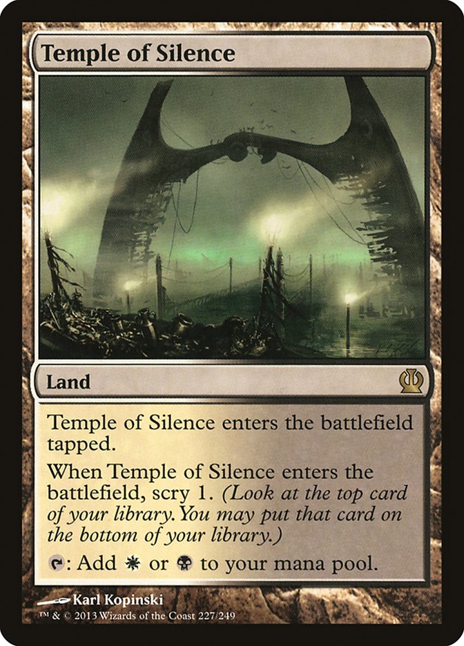 Temple of Silence [Theros] | Magic Magpie
