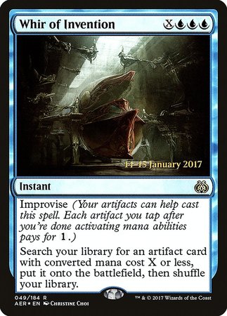 Whir of Invention [Aether Revolt Promos] | Magic Magpie