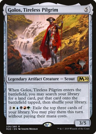 Golos, Tireless Pilgrim [Core Set 2020 Promos] | Magic Magpie