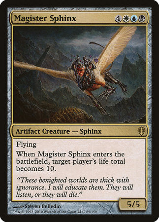 Magister Sphinx [Archenemy] | Magic Magpie