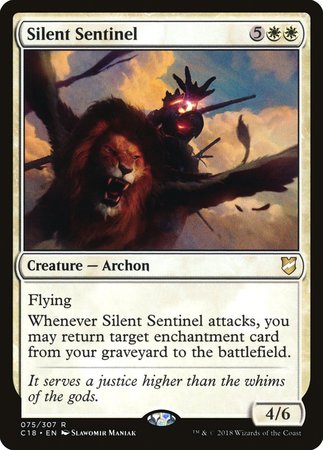 Silent Sentinel [Commander 2018] | Magic Magpie