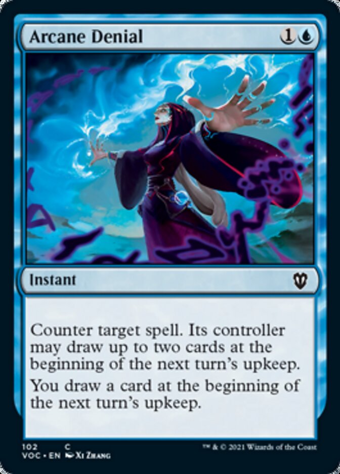 Arcane Denial [Innistrad: Crimson Vow Commander] | Magic Magpie