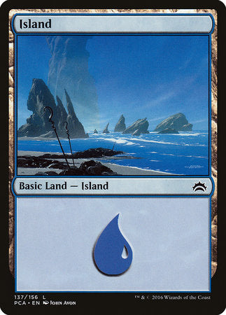 Island (137) [Planechase Anthology] | Magic Magpie